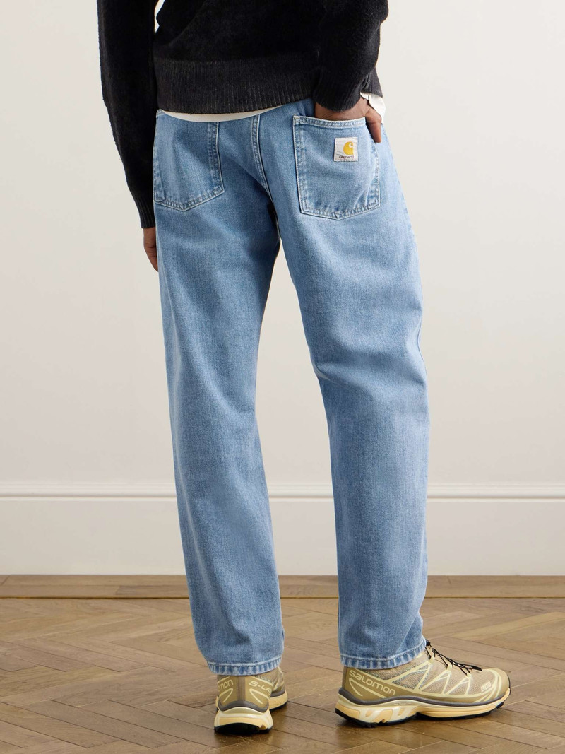 Newel Tapered Logo-Appliquéd Jeans 4