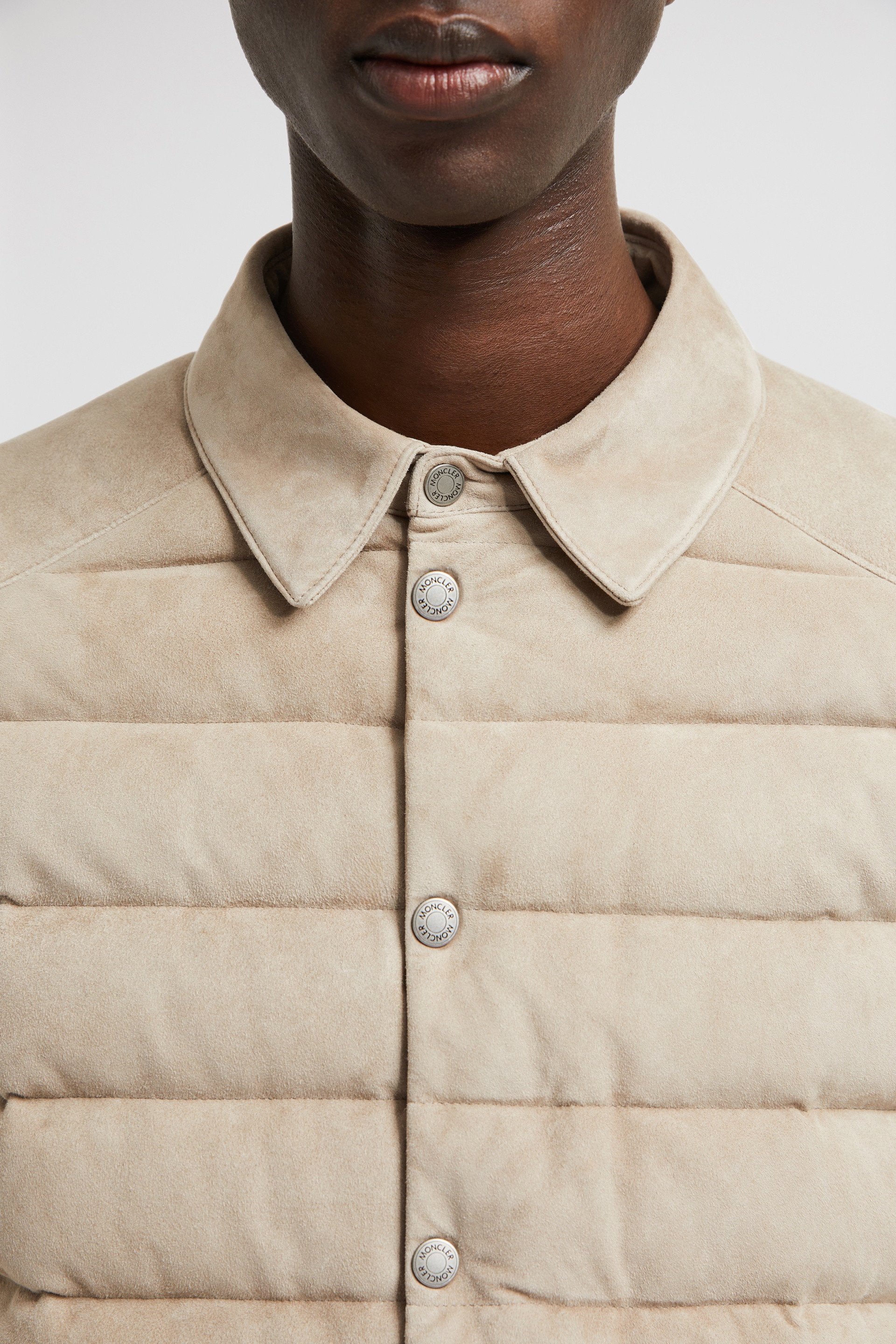 Etale Suede Down Shirt Jacket - 7