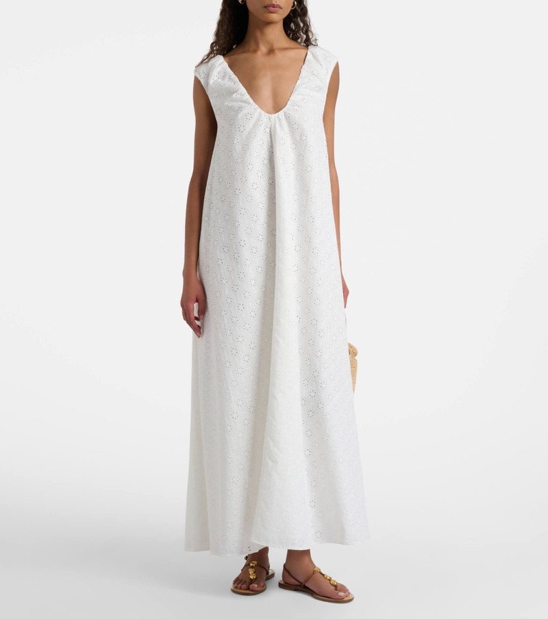 FAITHFULL Juana boriderie anglaise maxi dress outlook