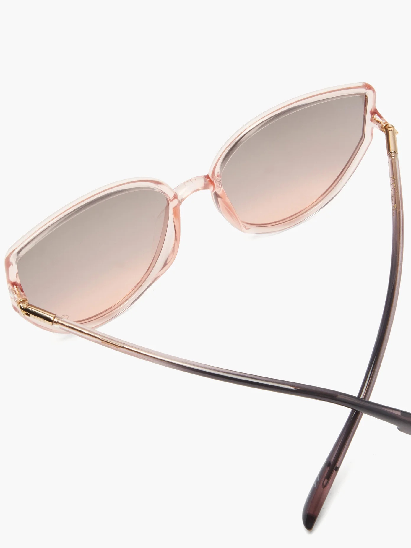 SoStellaire 4 oversized cat-eye acetate sunglasses - 4