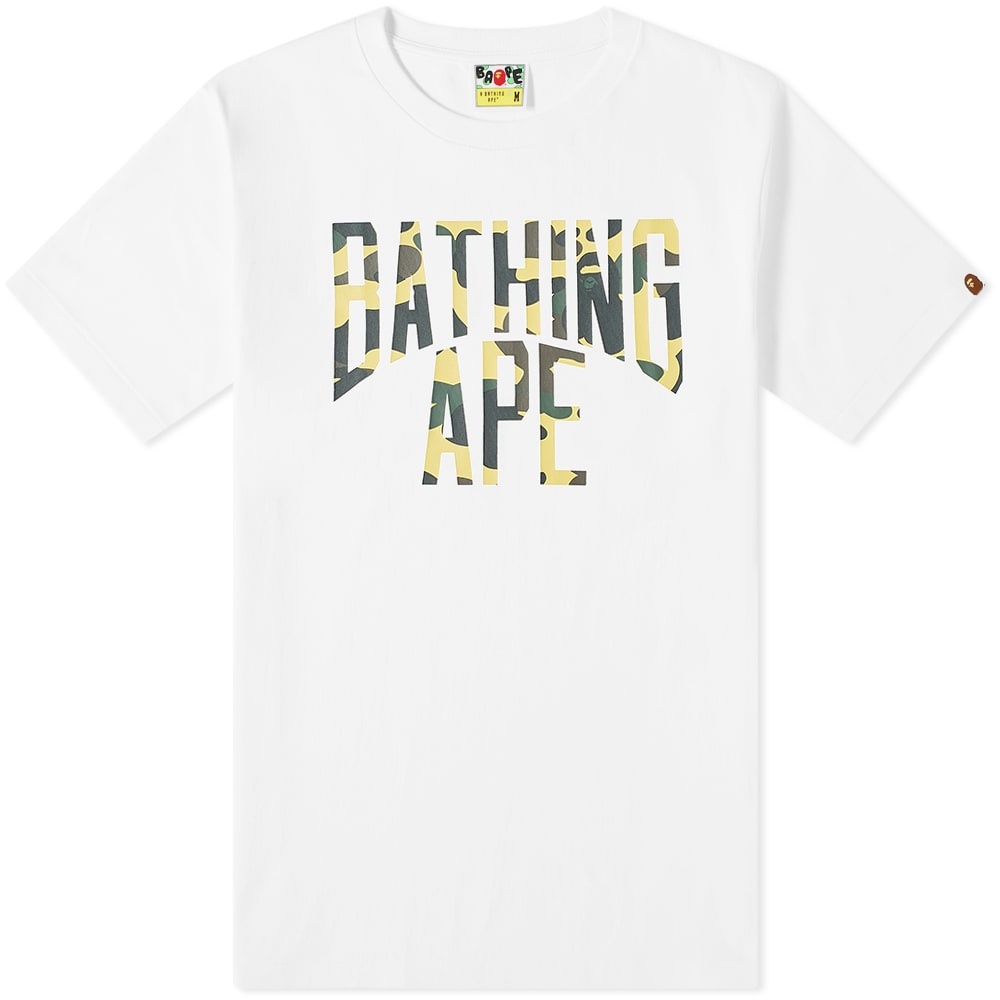 A Bathing Ape 1st Camo NYC Logo Tee - 1