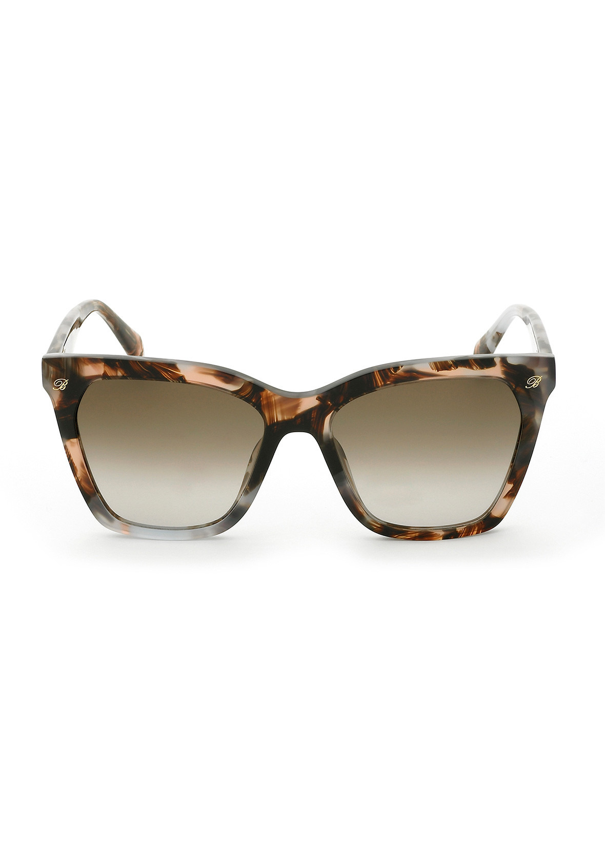 ACETATE SUNGLASSES WITH SQUARED FRONT - 2