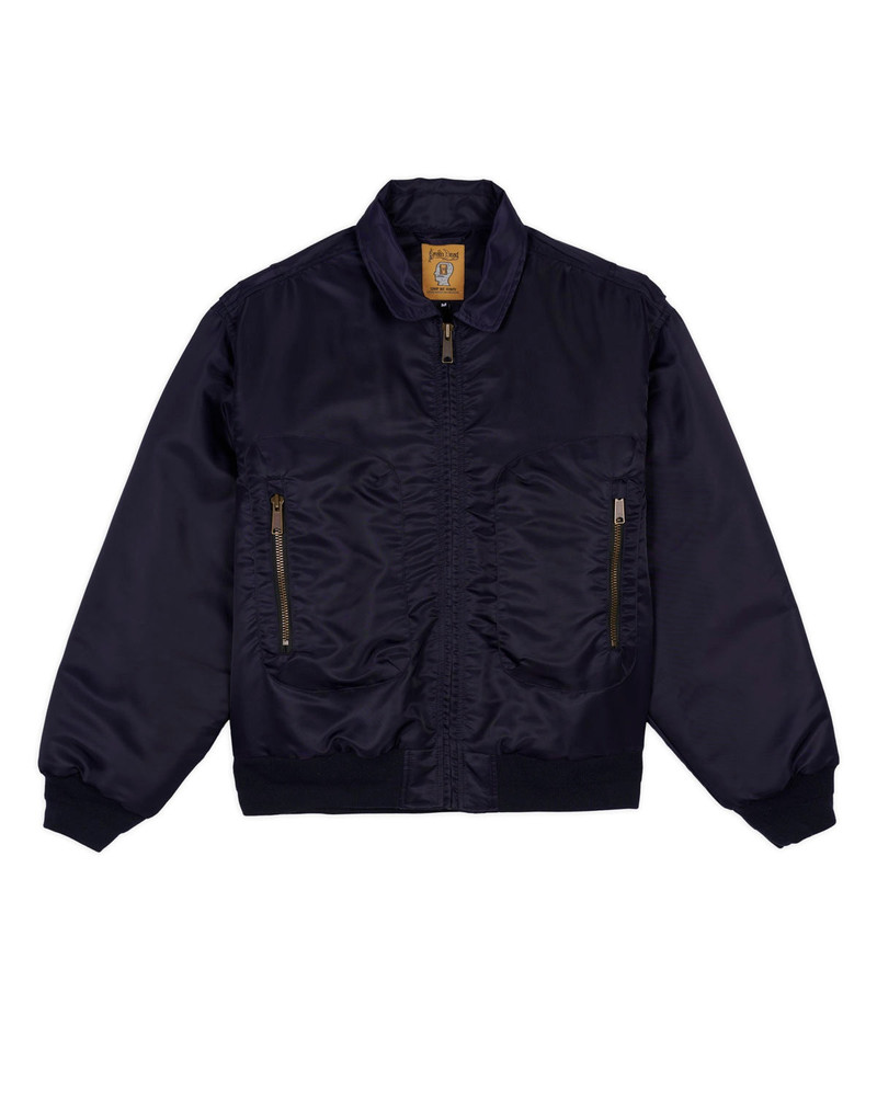 3D Flight Jacket - Navy 1