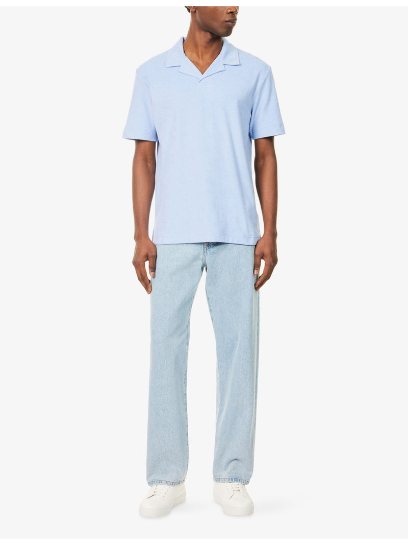 Sunspel Towelling Cotton Polo Shirt outlook