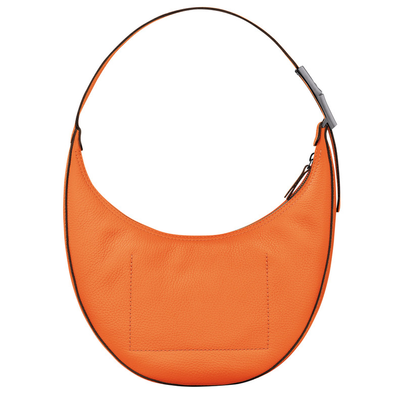 Roseau Essential M Hobo bag Orange - Leather 4