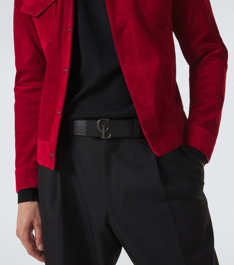 Christian Louboutin CL reversible leather belt outlook