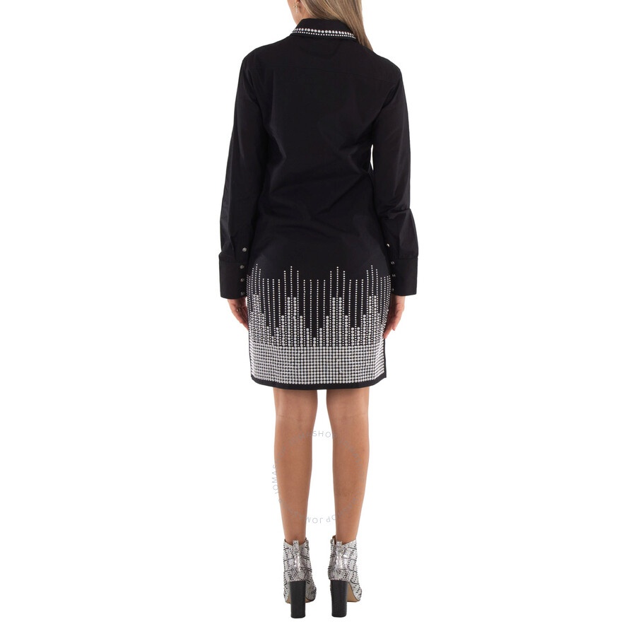 Rabanne Embellished Stud Shirt Dress - 3