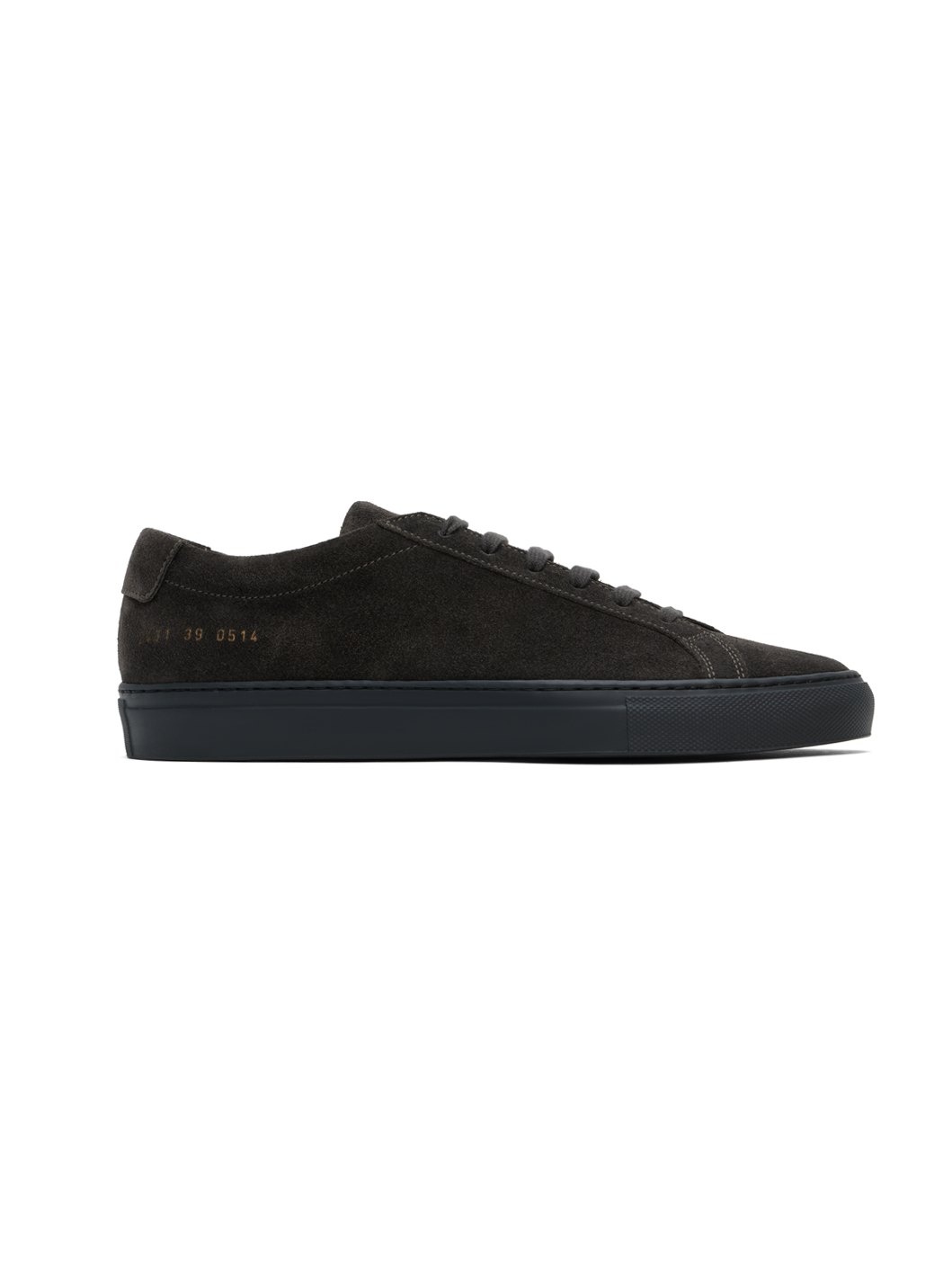 Gray Original Achilles Suede Sneakers - 1