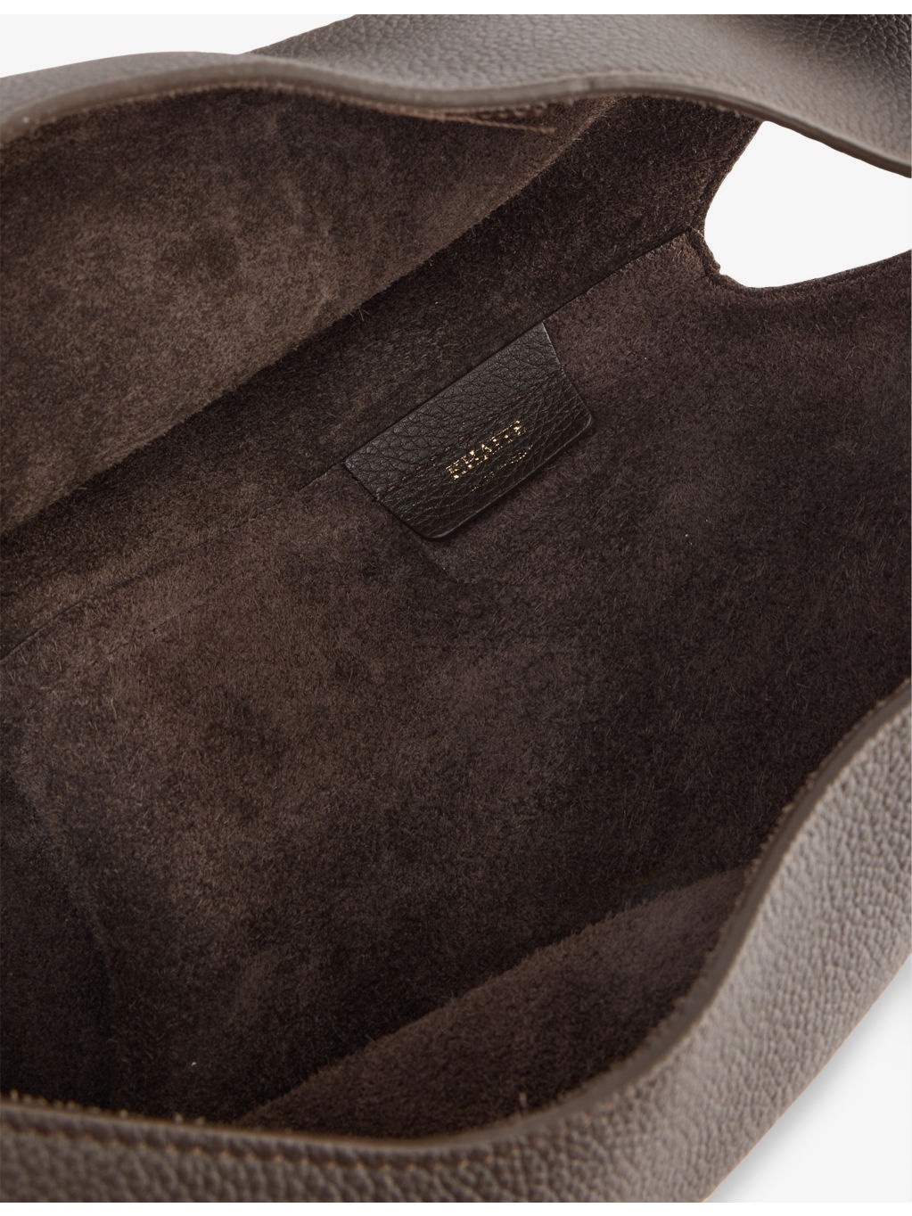 Lotus Small Leather Tote Bag - 5