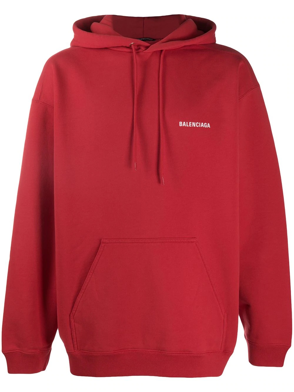 logo-print hoodie - 1