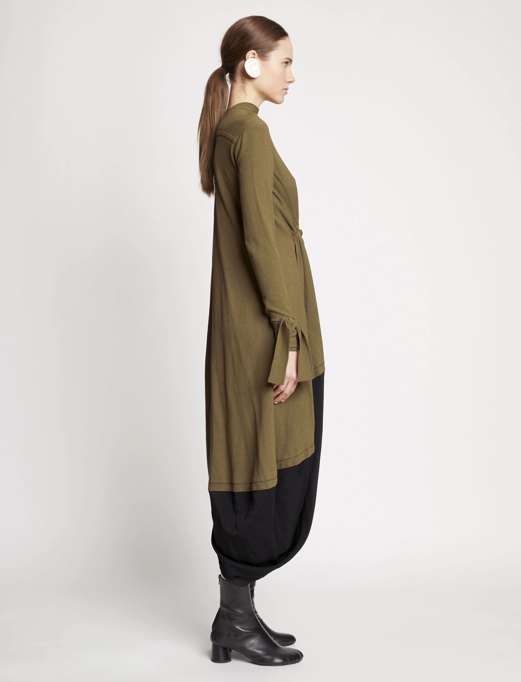 Viscose Marocaine Cinched Dress - 3
