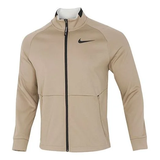 Nike Full-length zipper Cardigan Long Sleeves Training Jacket Khaki DM5941-247 - 1