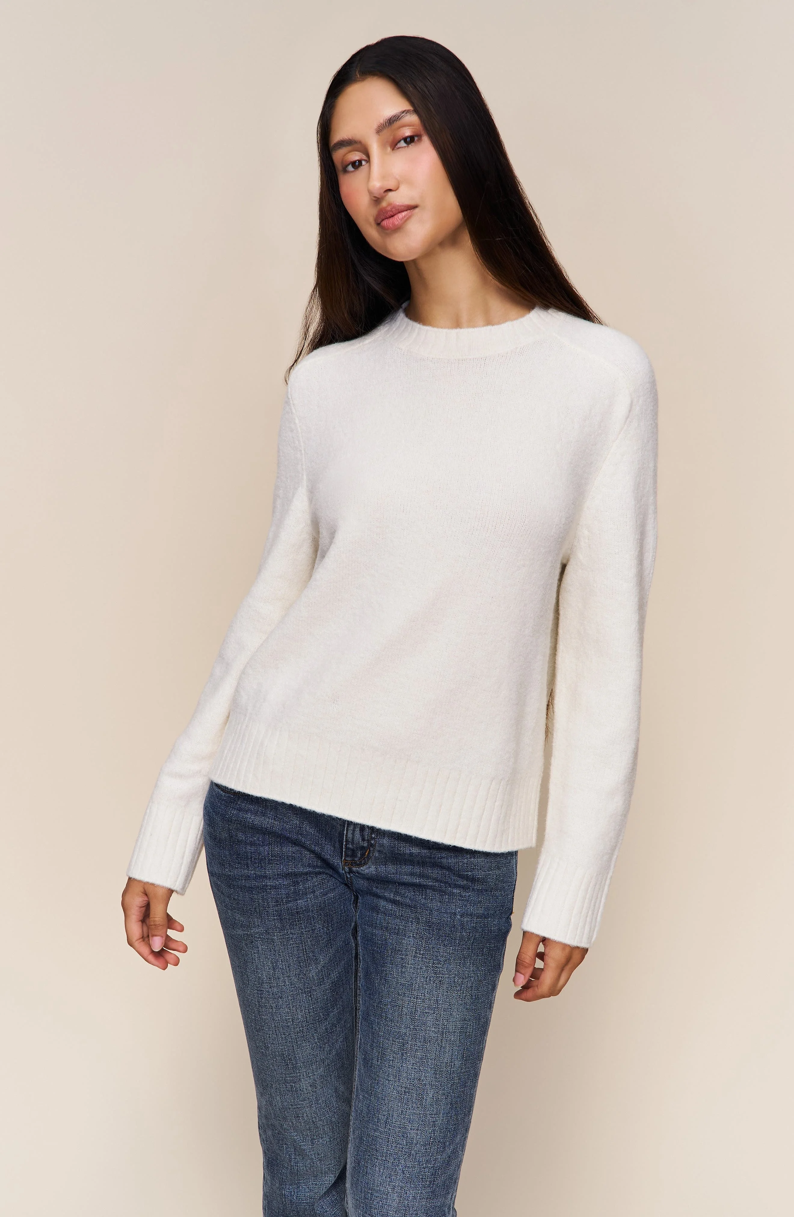 Guizio Ava Sweater in Ivory - 1