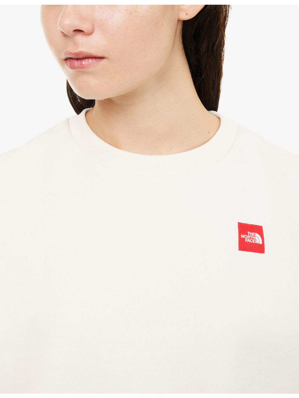 TNF Cropped Cotton Blend Sweatshirt - 5