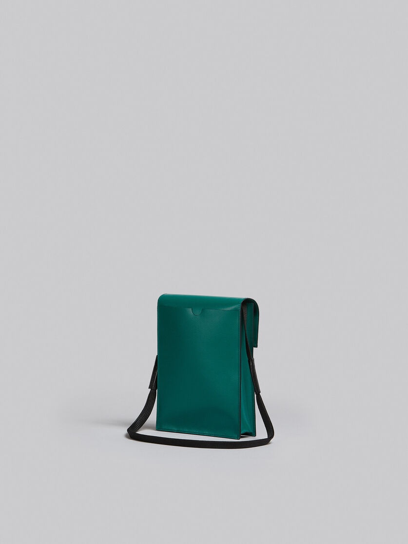 TRIBECA SHOULDER BAG IN GREEN AND BLACK - 2