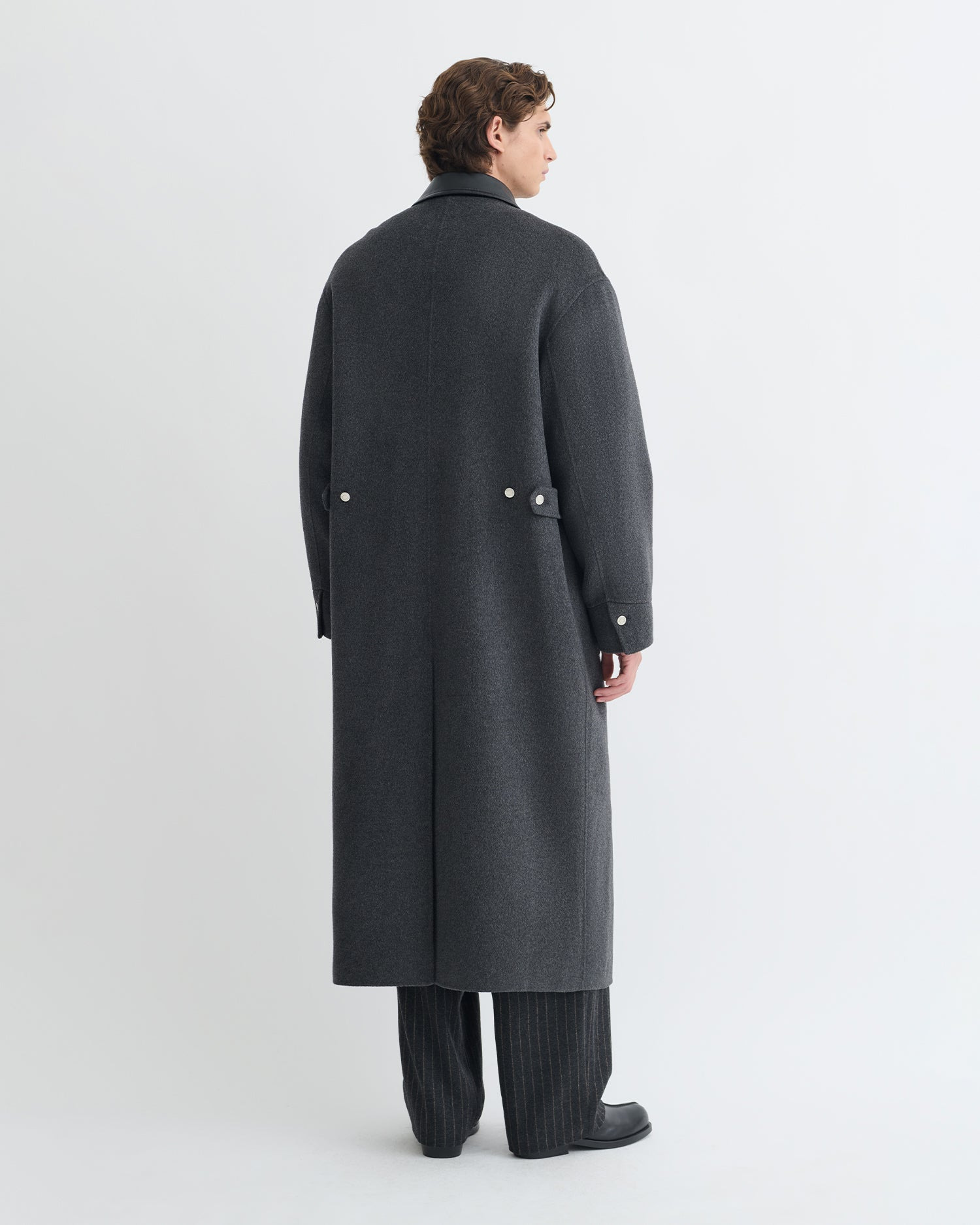 Double Wool Coat - 2