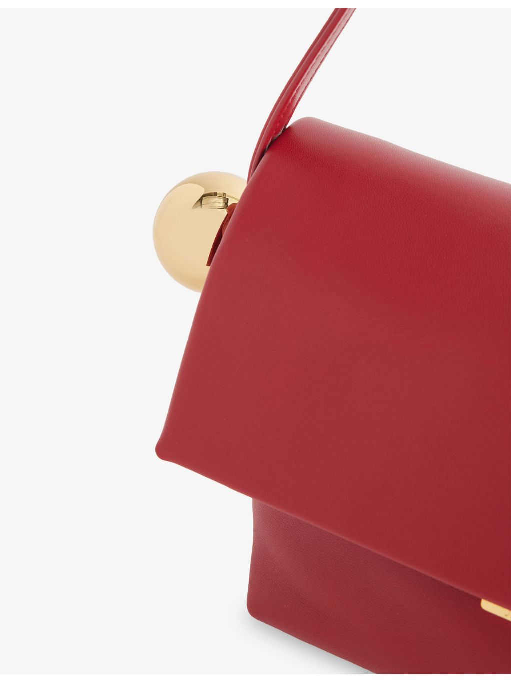 Le Rond Carre Leather Shoulder Bag - 7