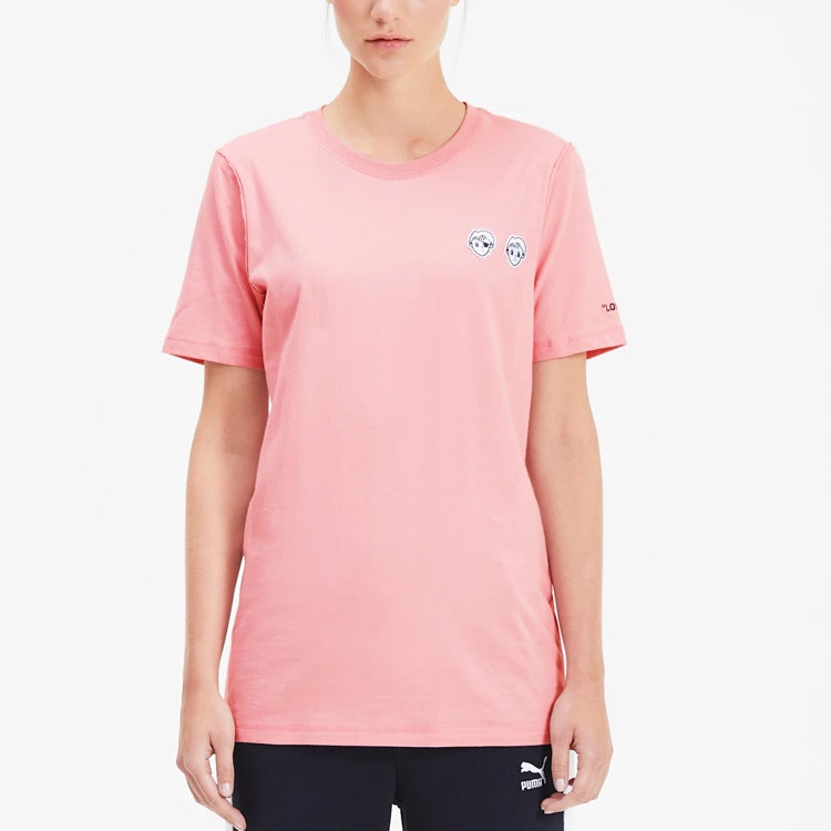 (WMNS) PUMA x Tyakasha Tee 'Pink' 595735-14 - 3