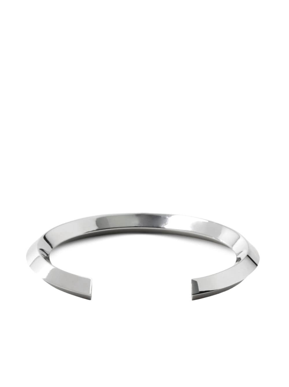 Hollow Cuff silver bracelet - 2