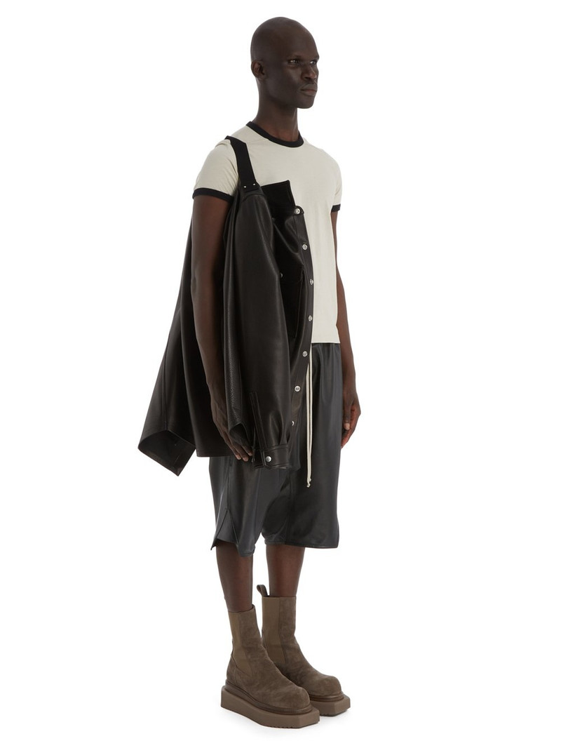 Rick Owens Leather Overshirt 8