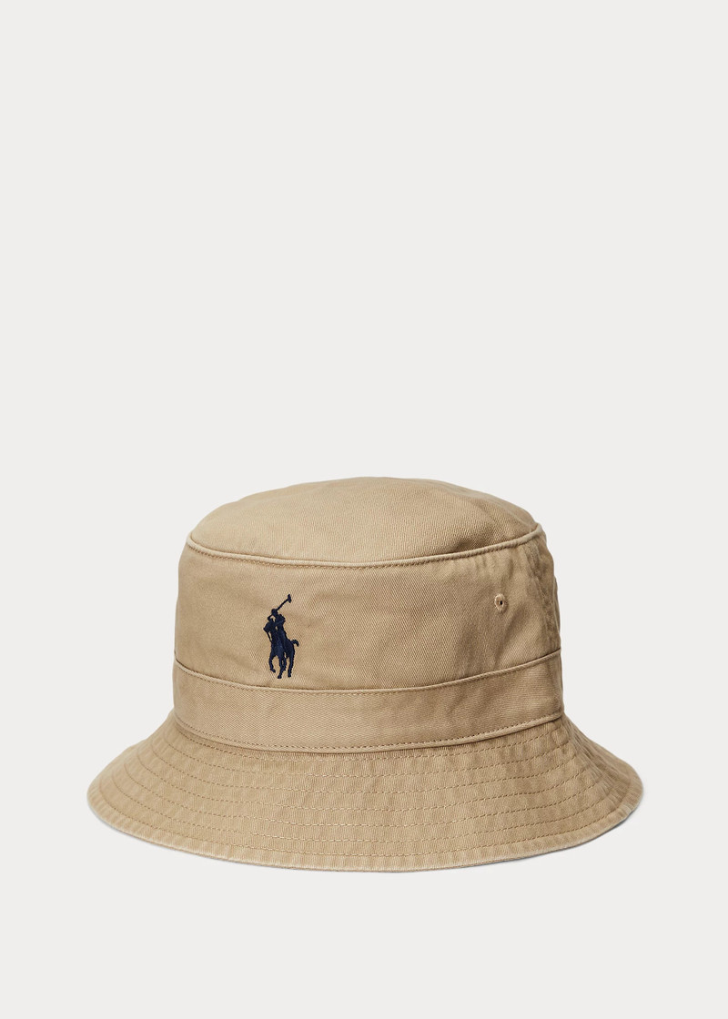 Cotton Chino Bucket Hat 1