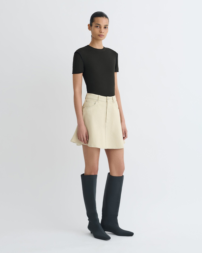 Nanushka Denim Mini Skirt outlook