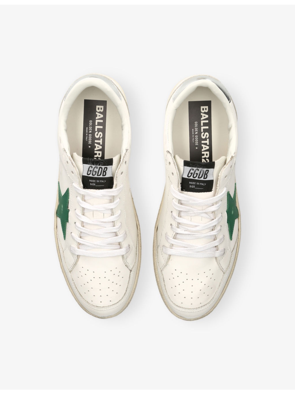 Ballstar 2 Logo-Print Leather Low-Top Trainers - 2