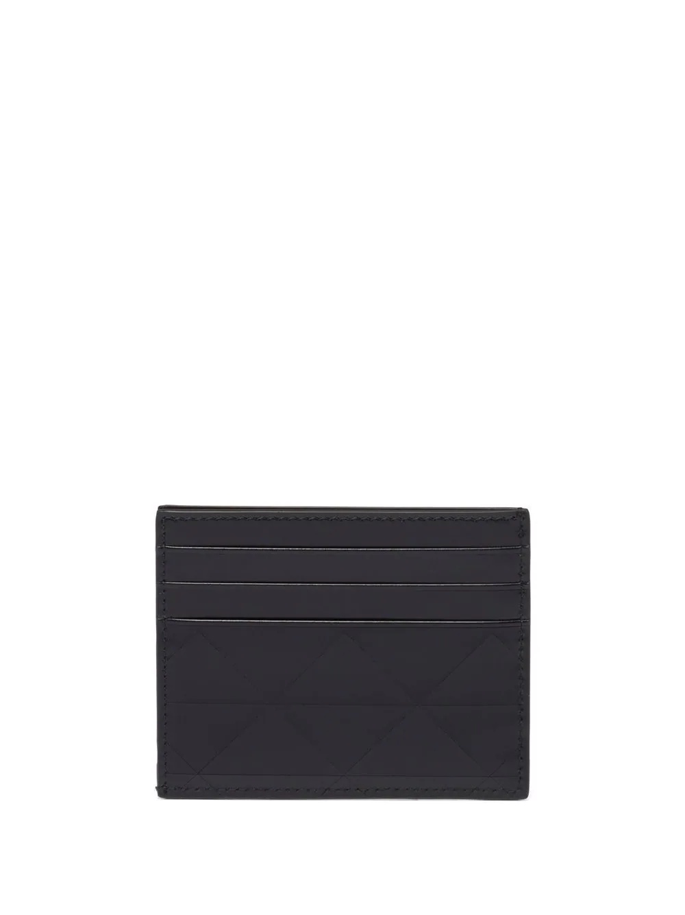 logo plaque leather cardholder - 2