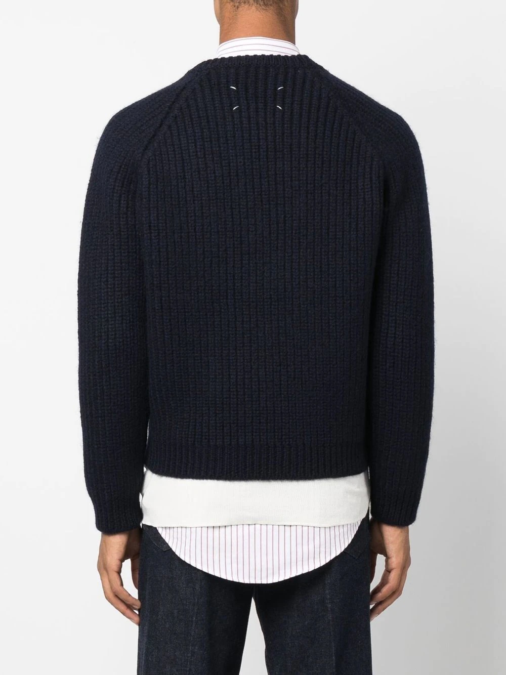 chunky-knit cut-out jumper - 5