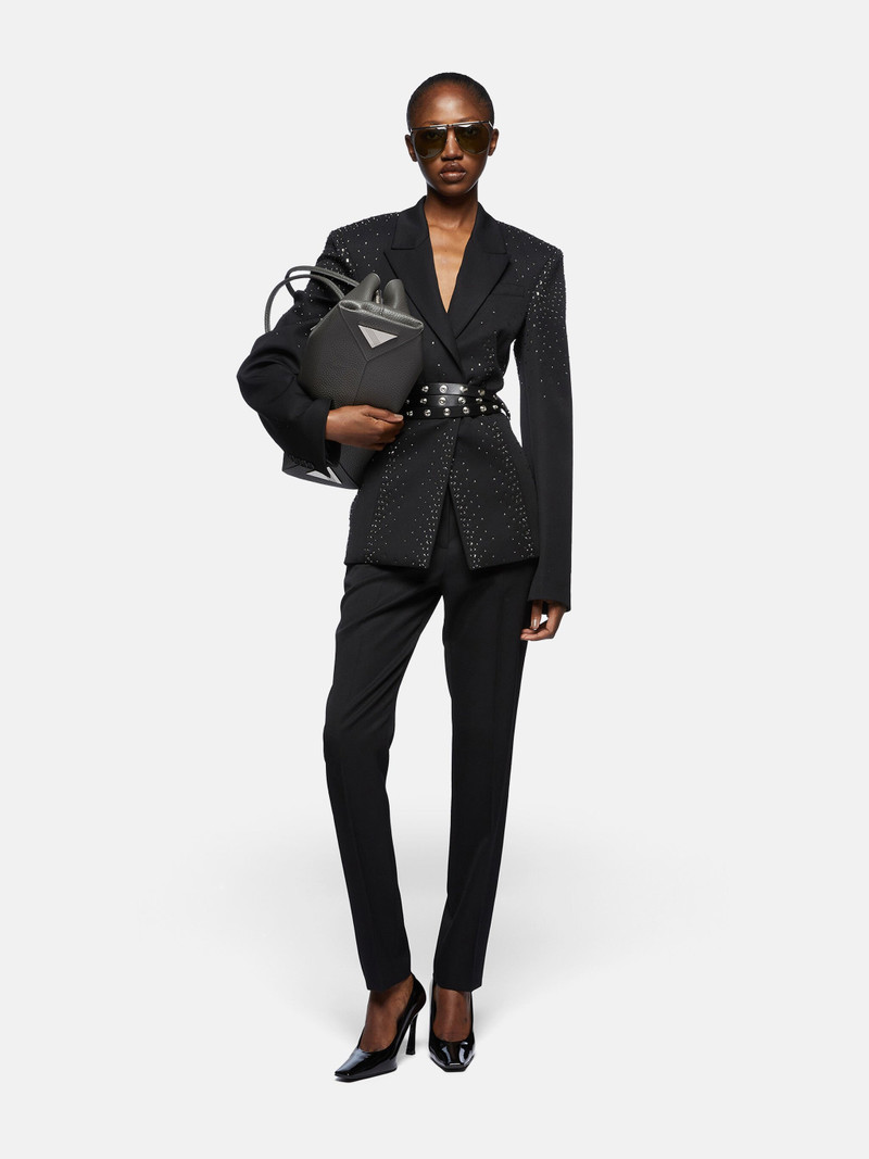 THE ATTICO BLACK BLAZER outlook