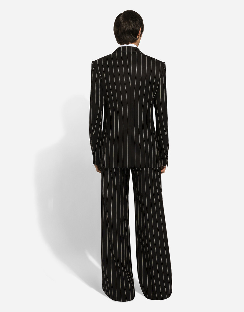Double-breasted pinstripe Sicilia-fit jacket 3
