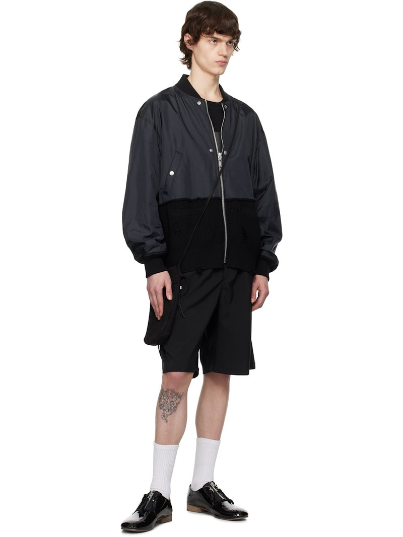 UNDERCOVER Black UP1E4507-2 Shorts outlook