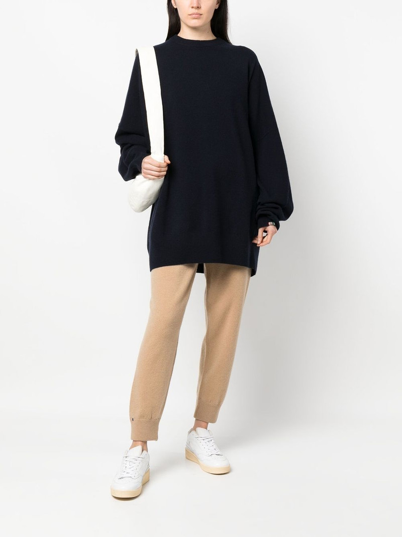 extreme cashmere crew-neck cashmere jumper outlook
