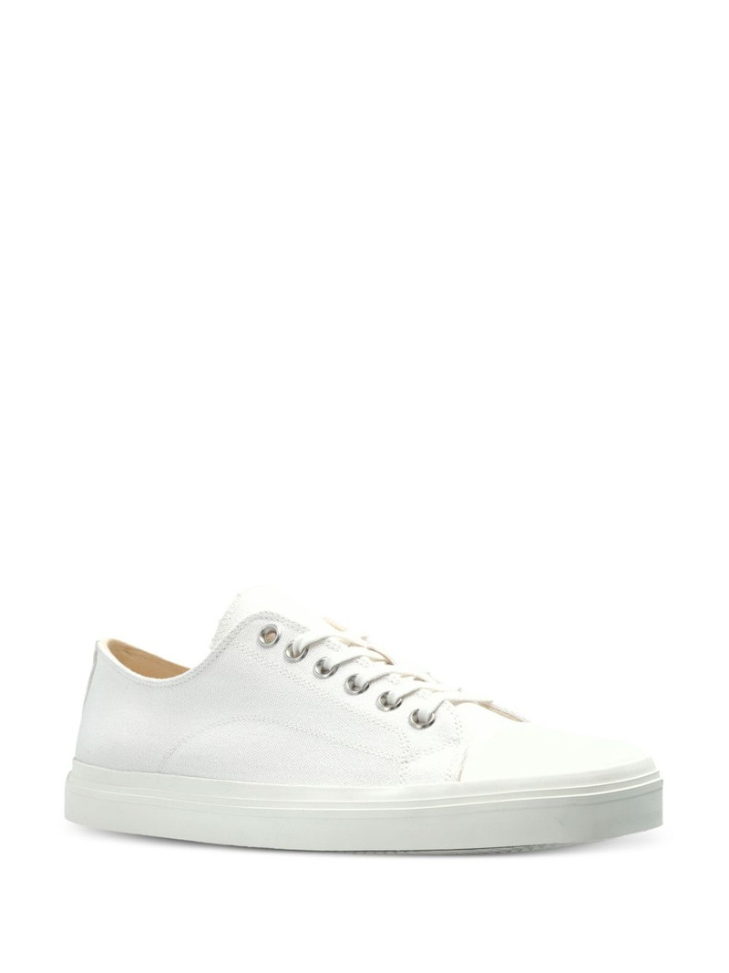 Moschino logo-patch sneakers outlook