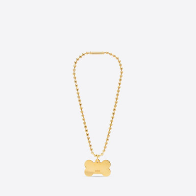 BALENCIAGA Women's Puppy Necklace in Gold outlook