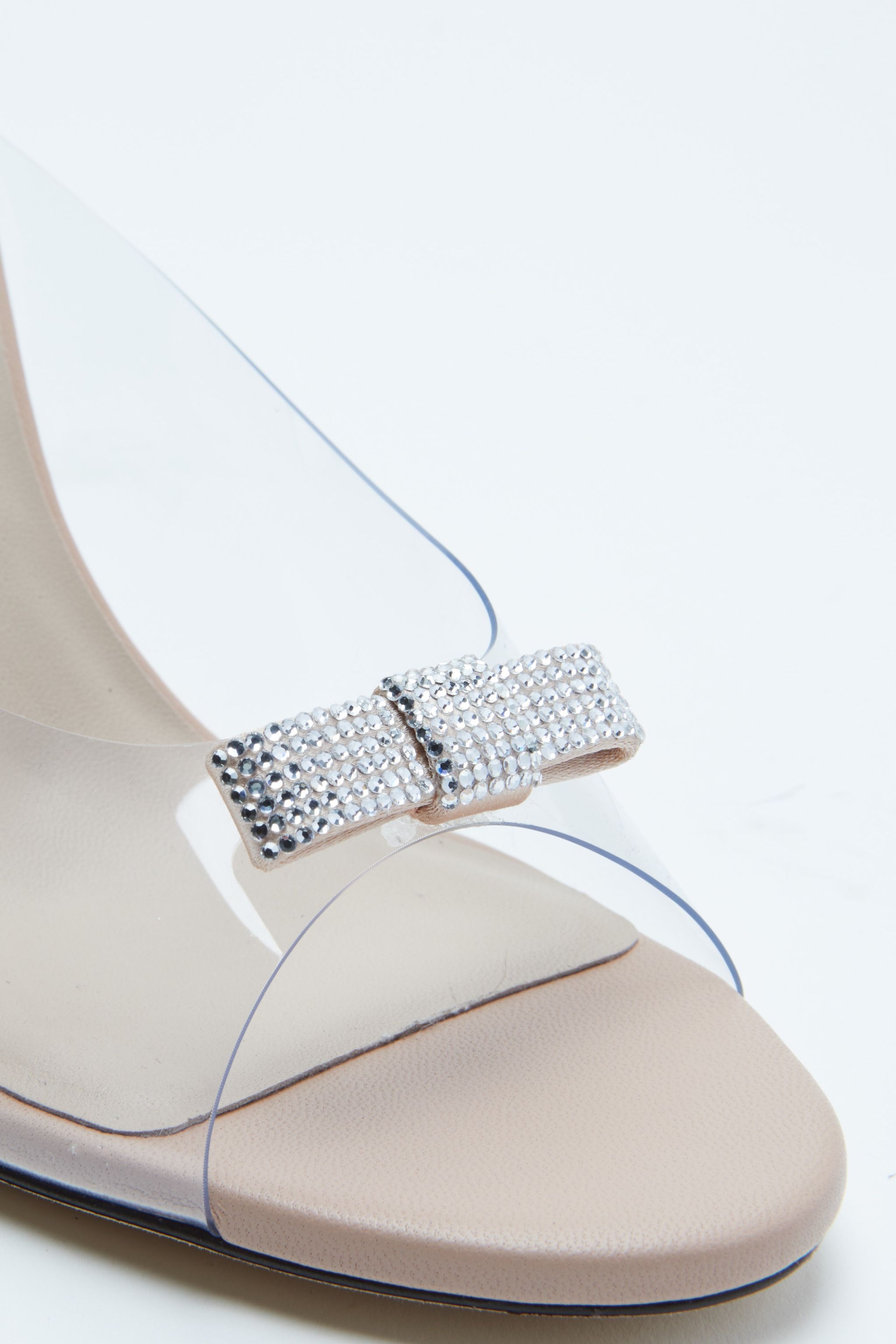 CRYSTAL-EMBELLISHED BOW-DETAIL MULES - 4