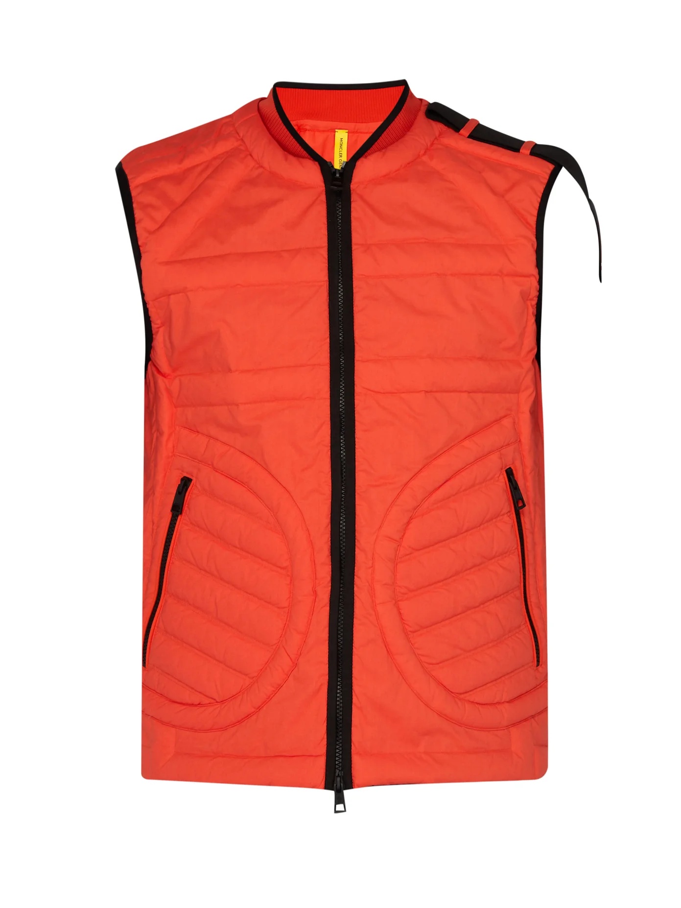 Huff quilted down cotton gilet - 1