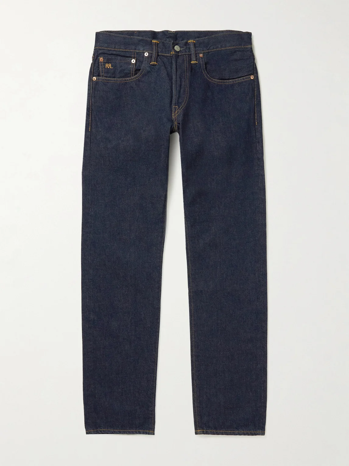 Slim-Fit Selvedge Jeans - 1