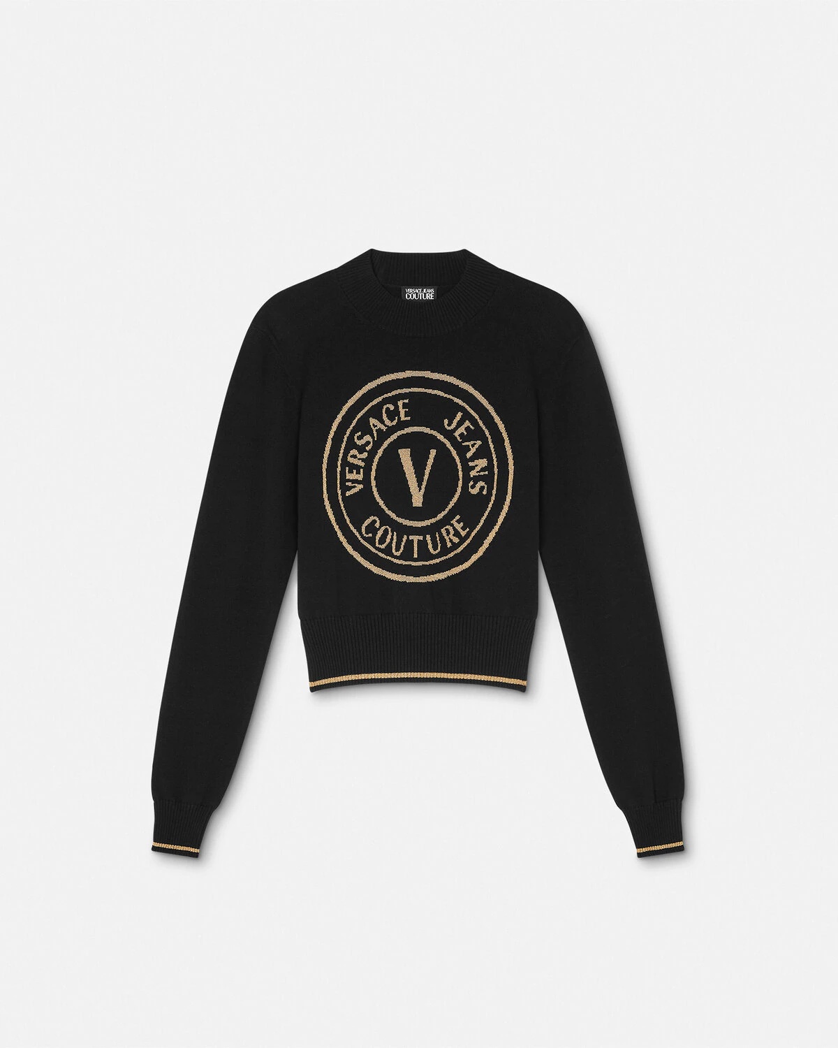 V-Emblem Sweater - 1