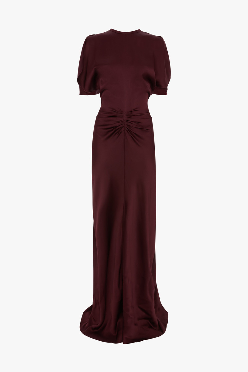 Isabella Gown In Burgundy 1