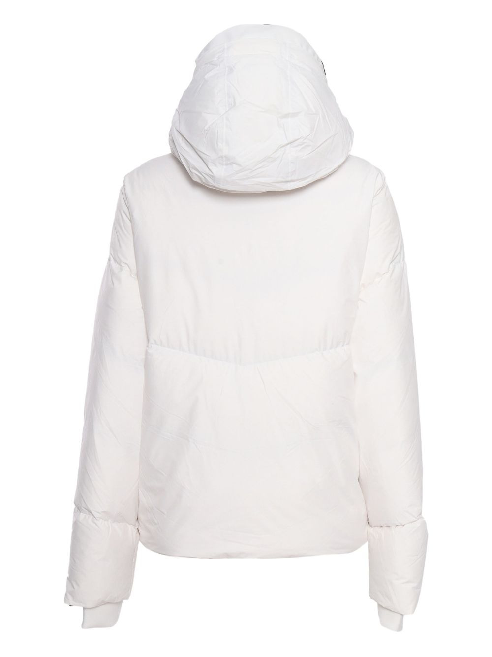hooded quilted coat - 2