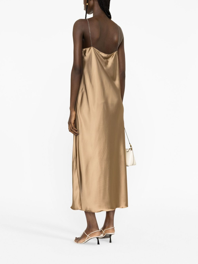 satin slip midi dress 4