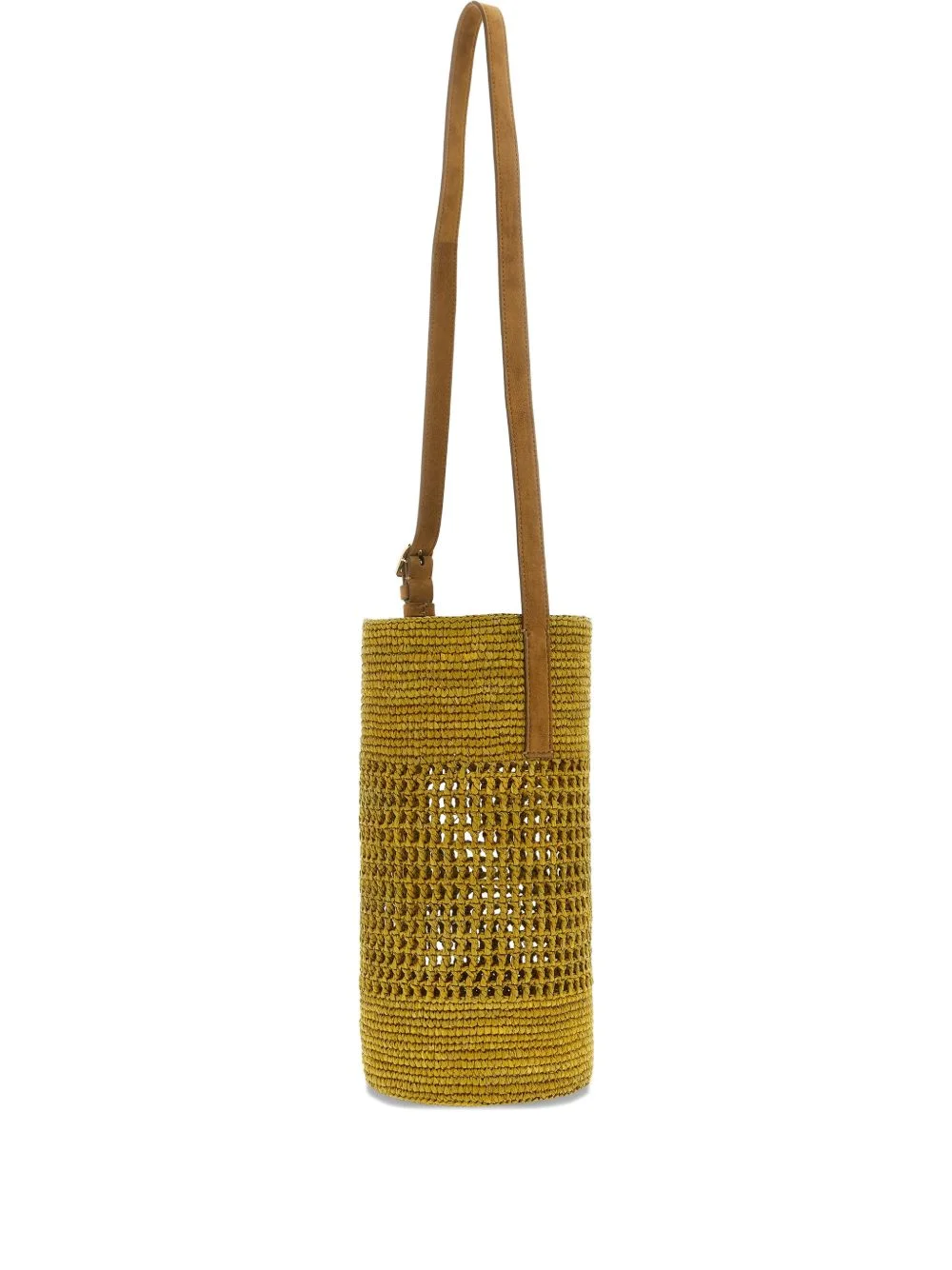 woven bucket bag - 1