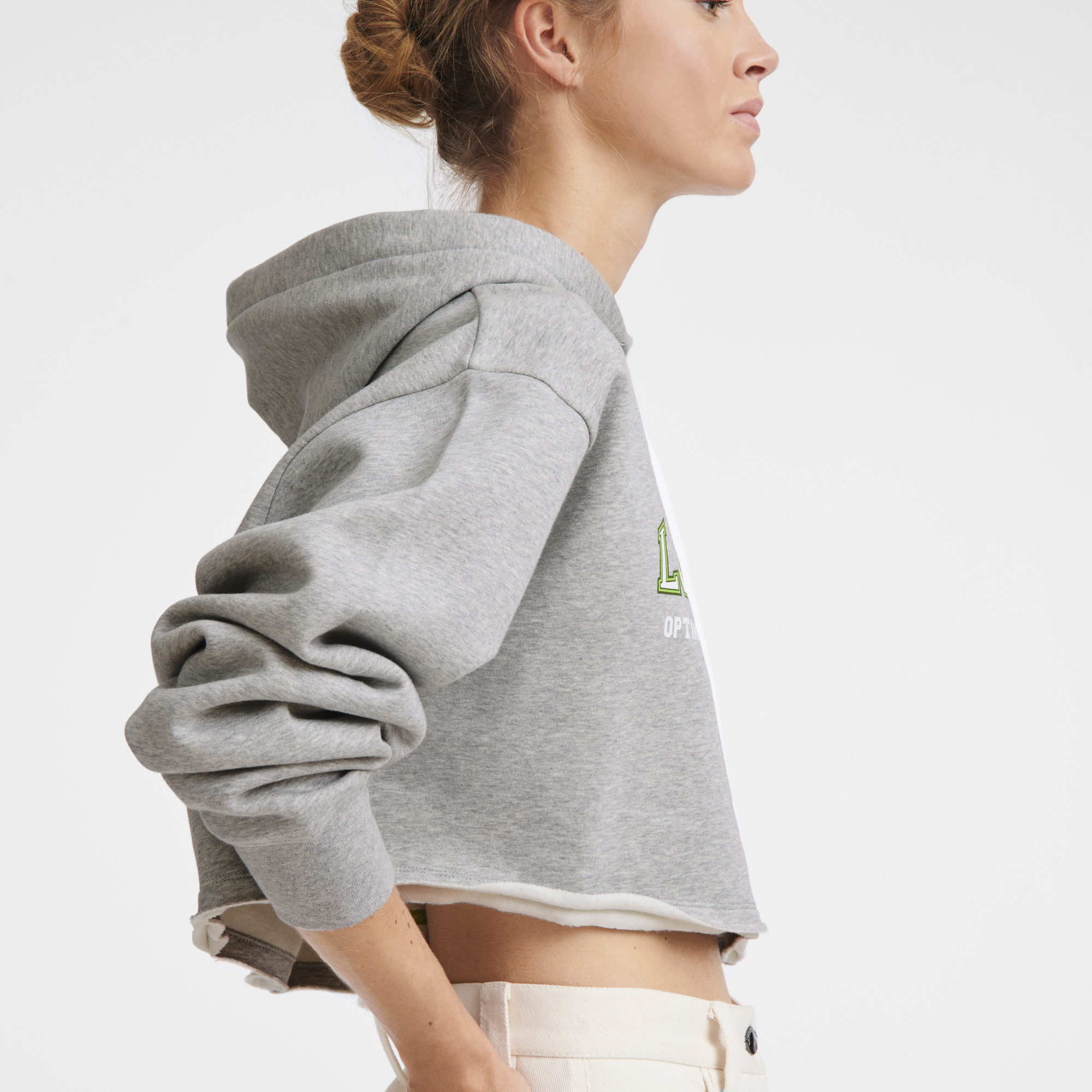 Hoodie Grey - Jersey - 4