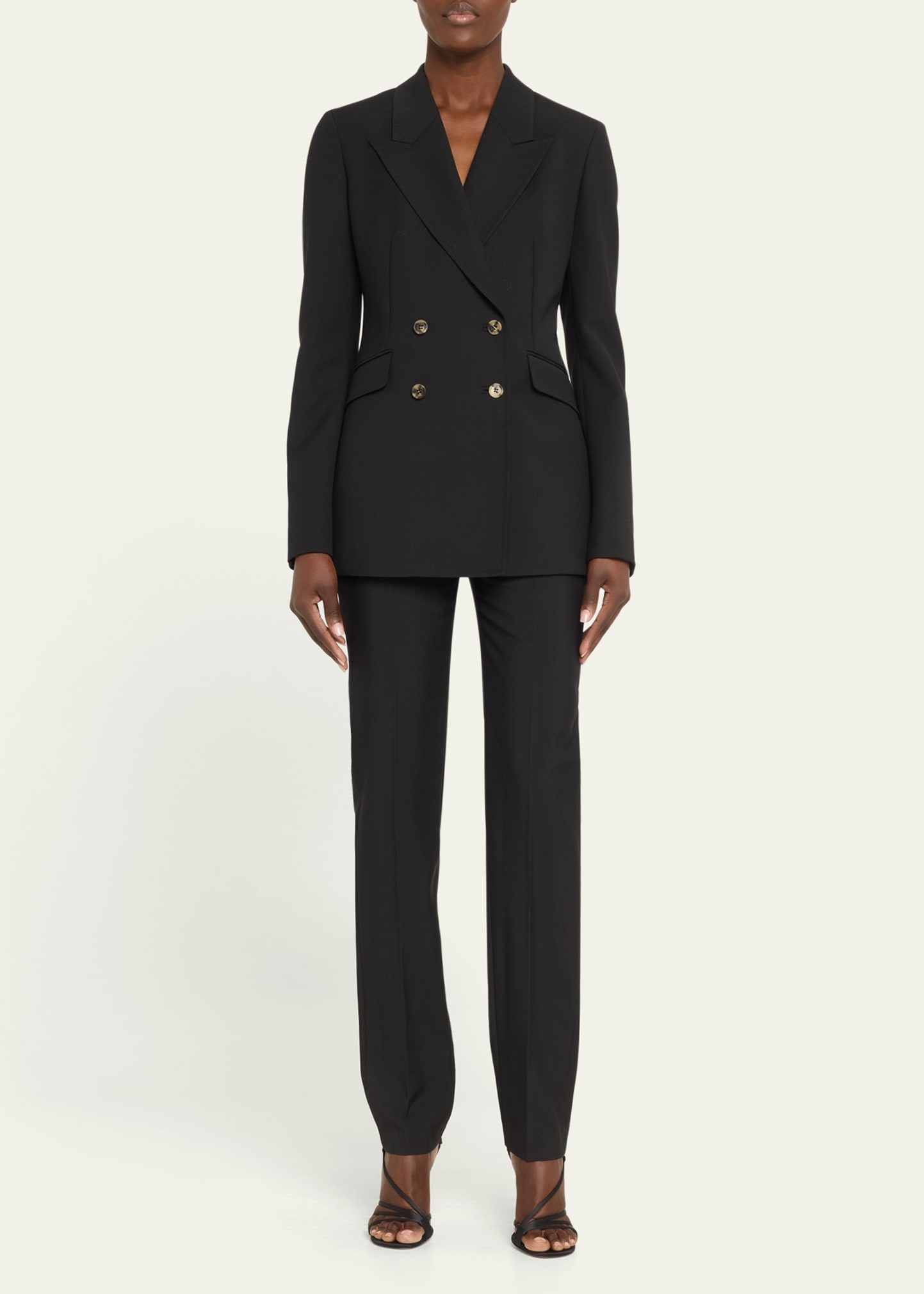 Angela Wool Blazer Jacket - 2