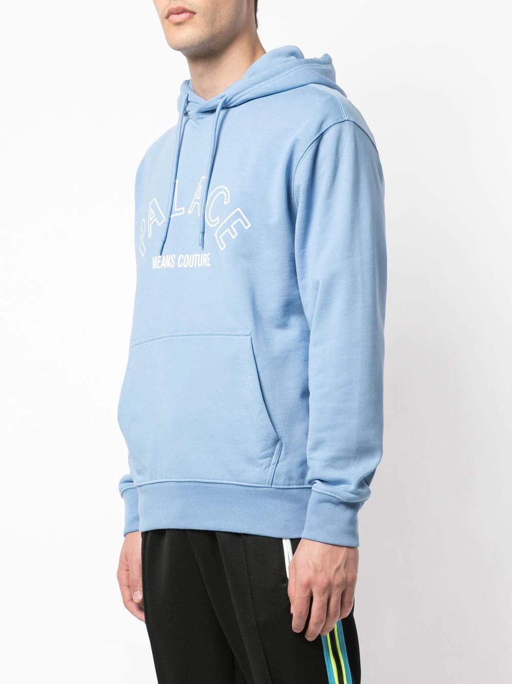 logo print hoodie - 3