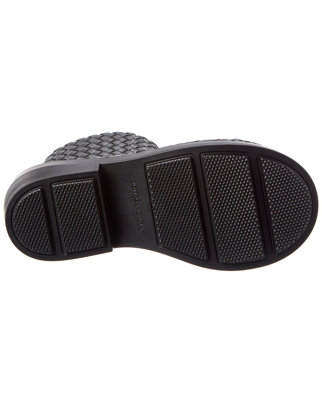 Bottega Veneta Fireman Intreccio Rubber Boot - 4