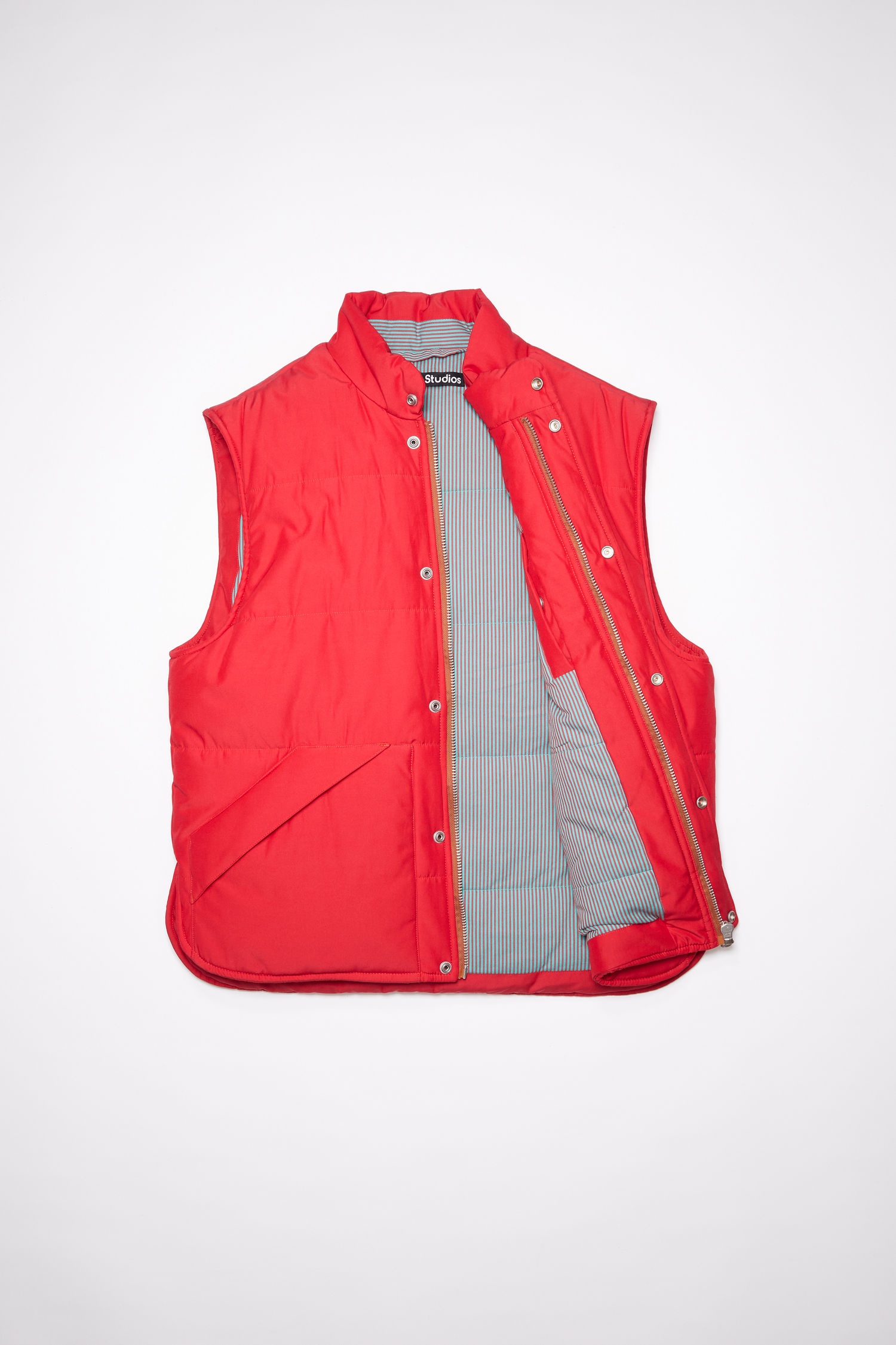 Padded vest - Bright Red - 1