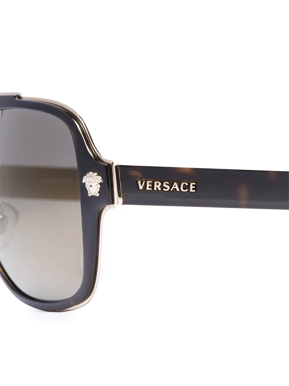 Medusa aviator-frame sunglasses - 4