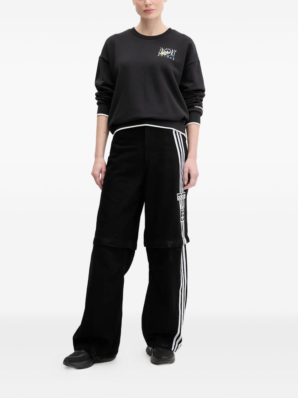 3-Stripes straight-leg jeans - 3